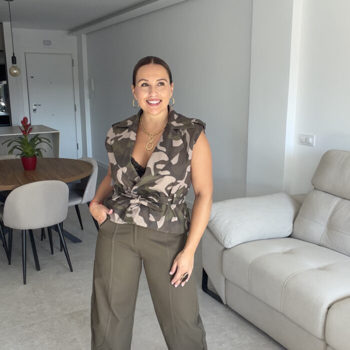 GABARDINA CORTA CAMUFLAJE